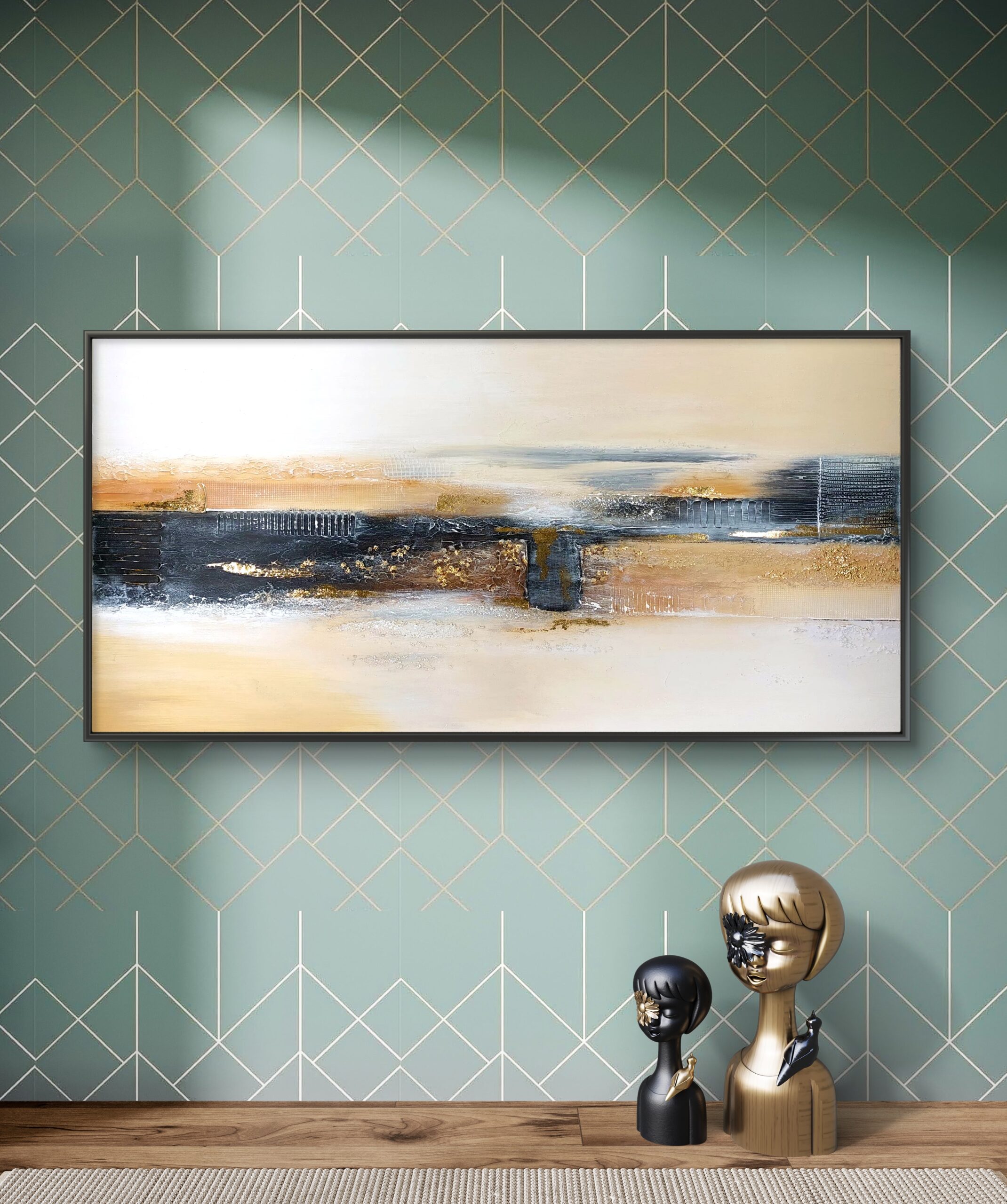 Moderní ručně malovaný obraz 214i